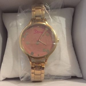 Boum Belle Quartz Gold Nude Women's Watch-New!